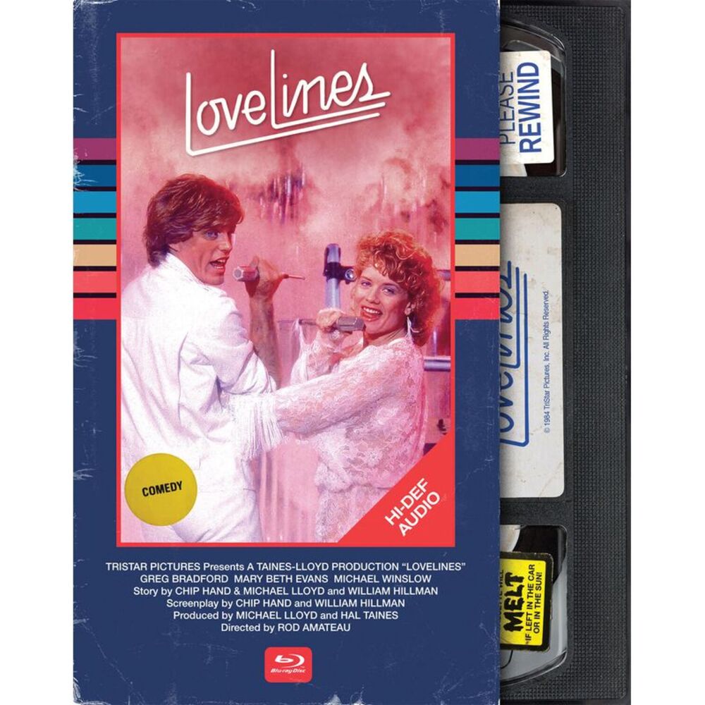 Lovelines (Retro VHS Packaging)  BLU-RAY